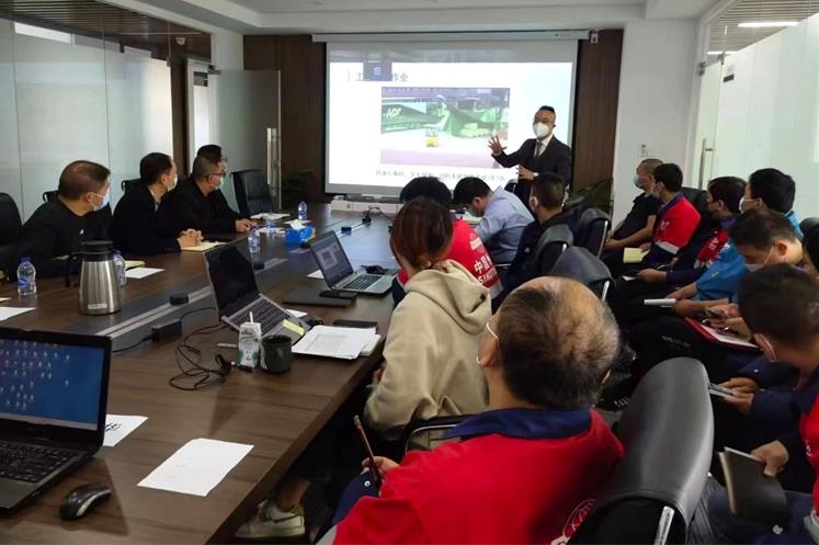 四川供銷騏驥冷鏈物流有限公司組織開展 冷鏈物流基地運營管理專題培訓